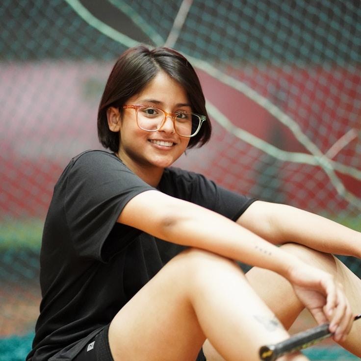 Rhea Kapoor, Client Relations Director, discussing corporate gifting strategy with business clients